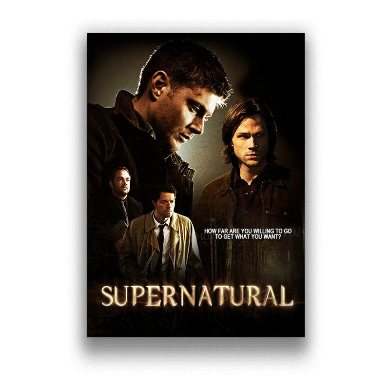 Supernatural How Far Are You Willing To Go To Get Away With It? Poster