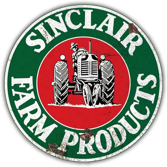 Sinclair Farm Products Vintage Garage Metal Sign Poster