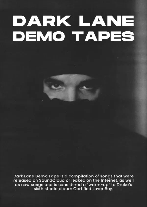 Dark Lane Demo Tapes Drake Poster