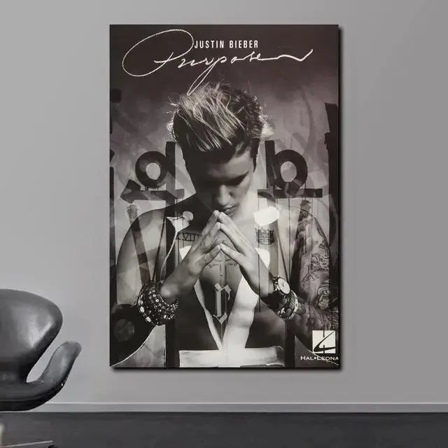 Justin Bieber Purpose Album Poster