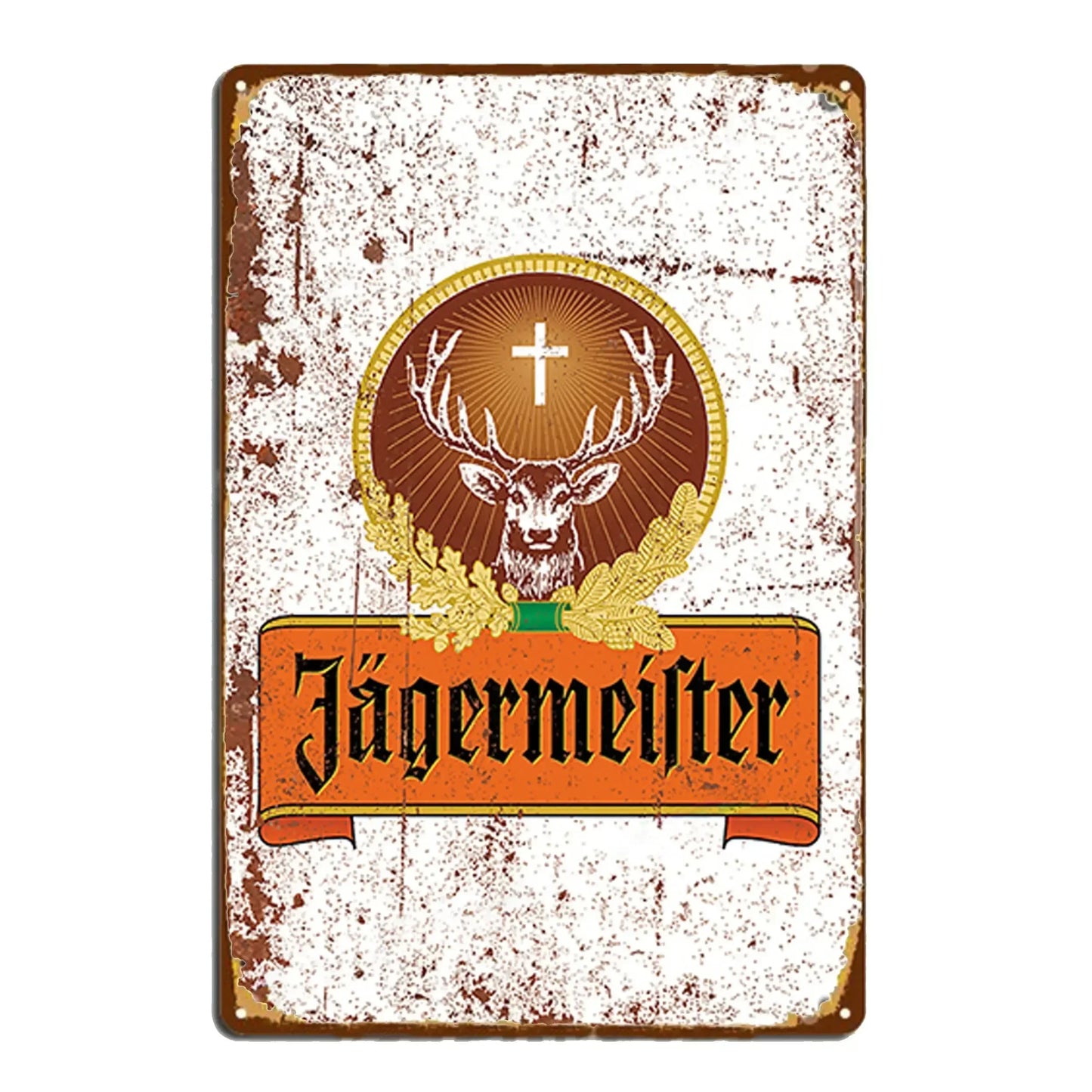 Jagermeister Vintage Bar Metal Sign Poster