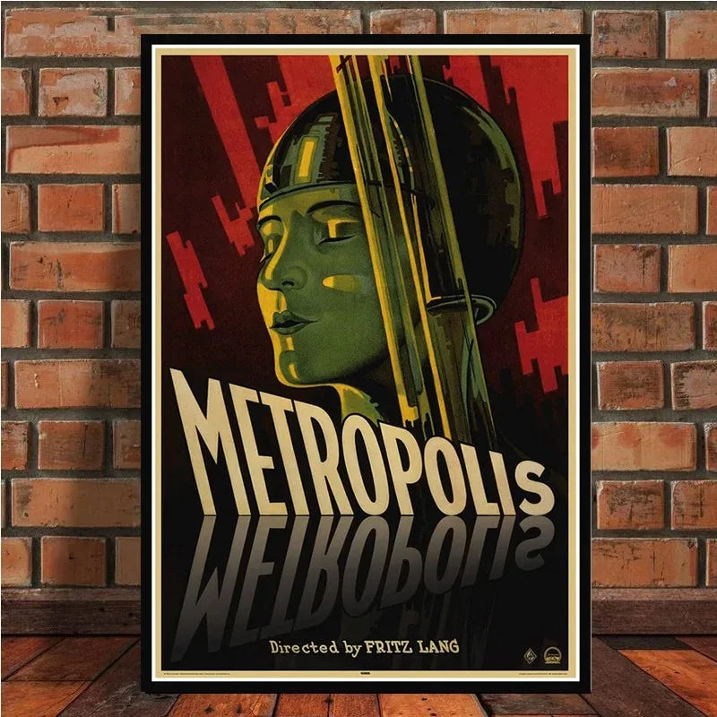 Metropolis 1927 Movie Classic Poster