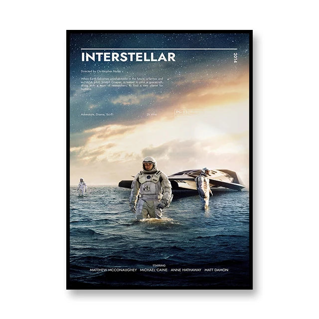 Interstellar Movie Matthew McConaughey Poster