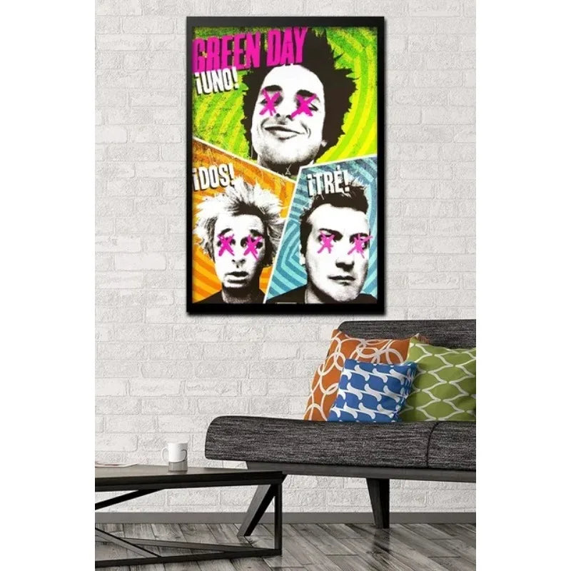 Green Day Uno Dos Tres Poster