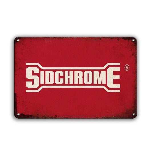 Sidchrome Rustic Man Cave Garage Metal Sign Poster