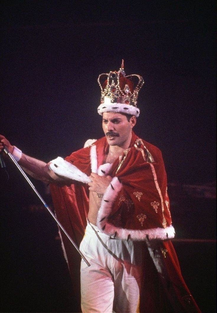 Queen Band Freddie Mercury King Poster