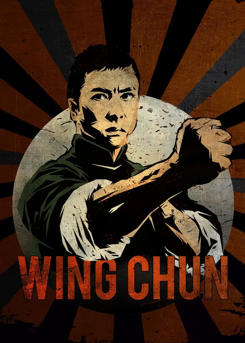 Wing Chun Ip Man Martial Art Poster