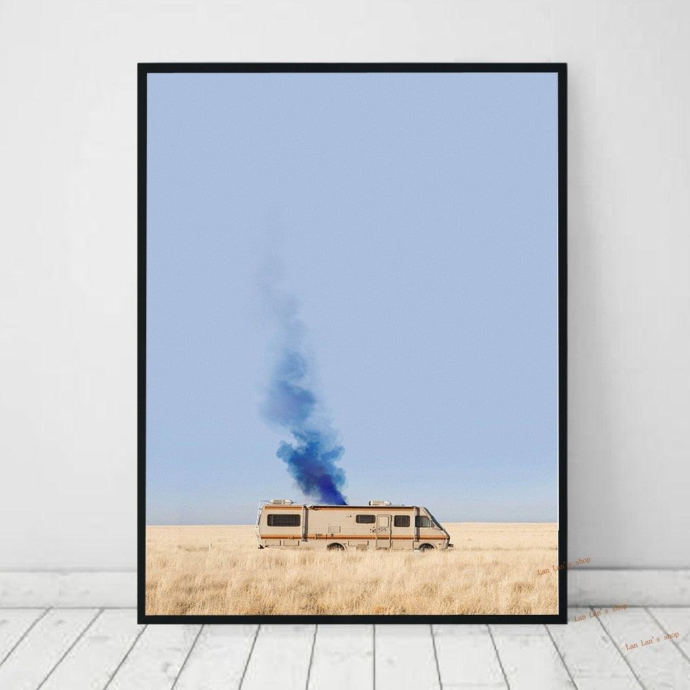 Breaking Bad Van Poster - Aesthetic Wall Decor