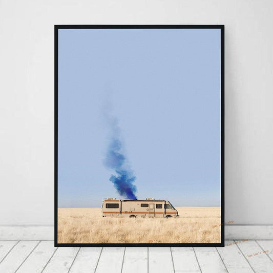 Breaking Bad Van Poster - Aesthetic Wall Decor