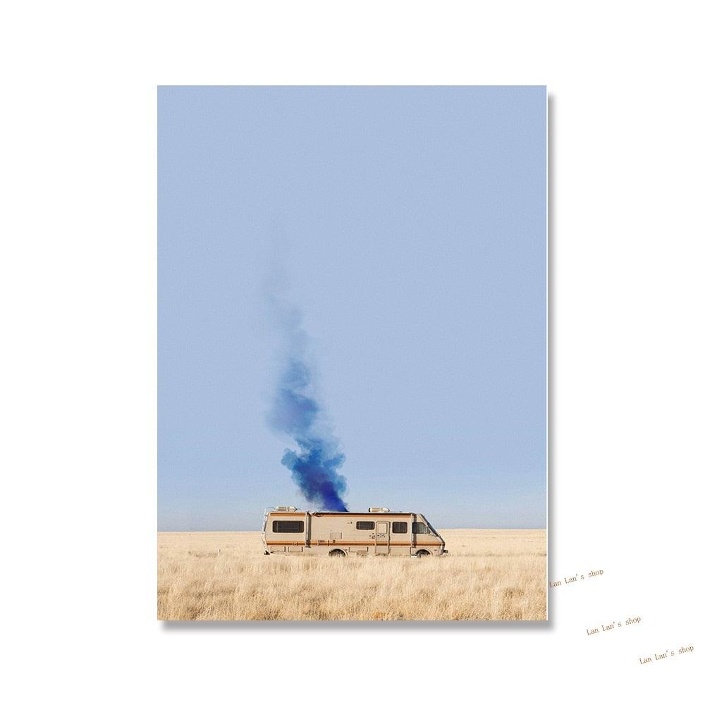 Breaking Bad Van Poster - Aesthetic Wall Decor