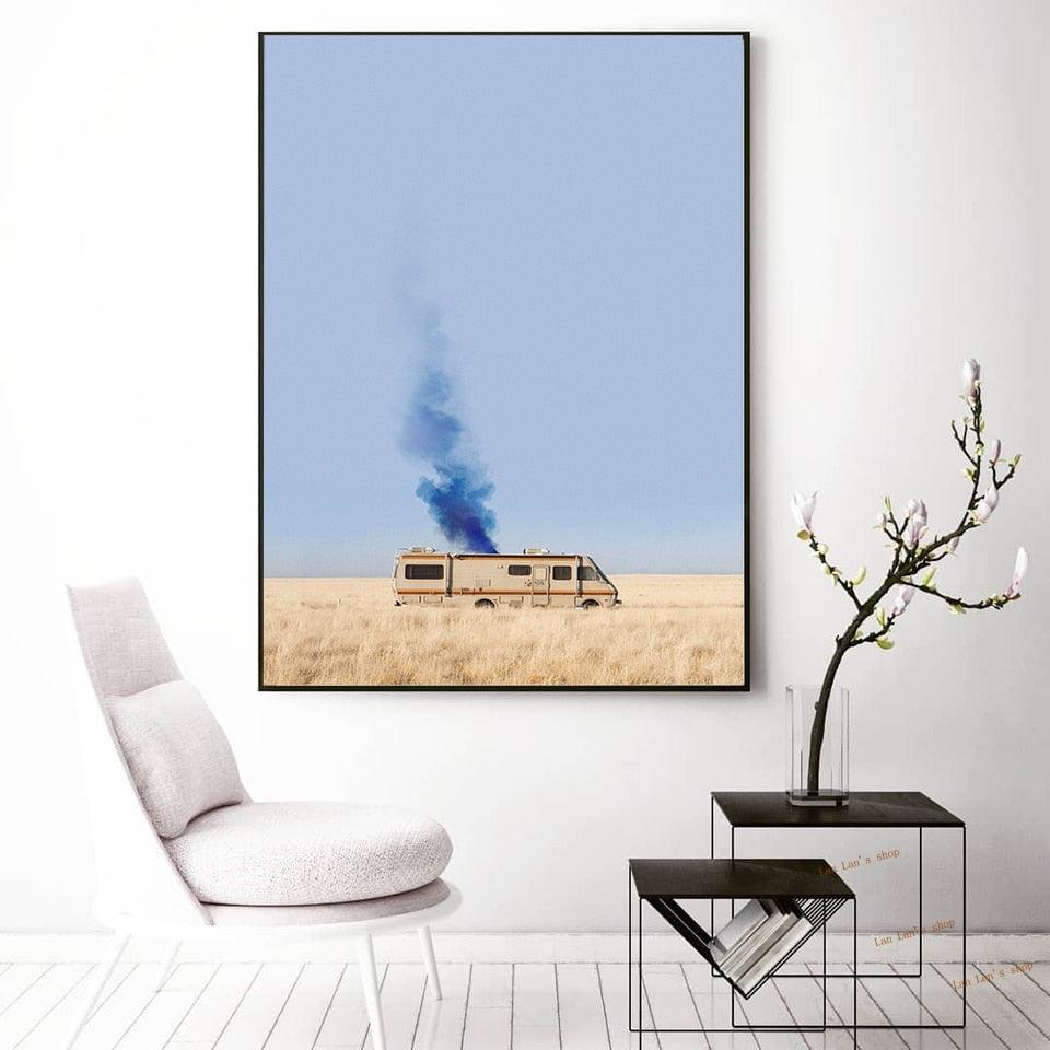 Breaking Bad Van Poster - Aesthetic Wall Decor