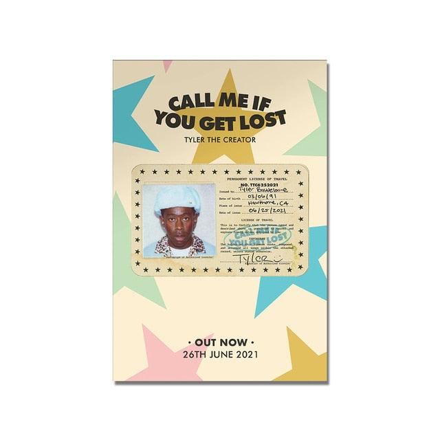 Call Me If You Get Lost Tyler The Creator Poster – Aesthetic Wall Decor