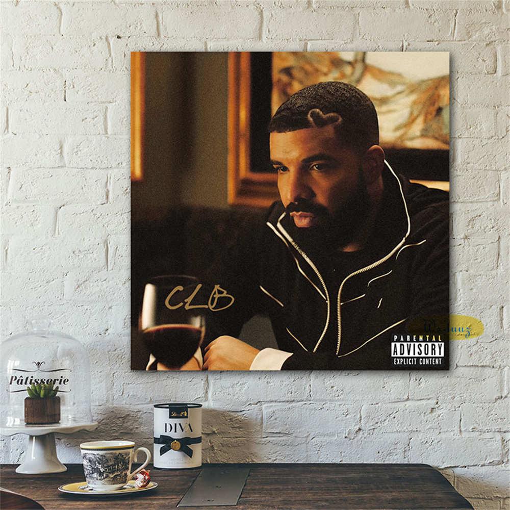 Drake Pop Music Portait Wall Art Poster – Aesthetic Wall Decor