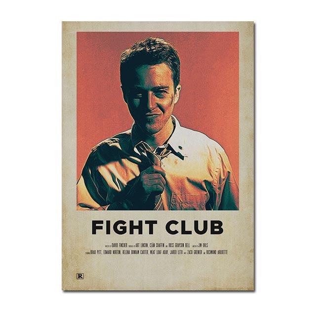 Fight Club Joe Polaroid Wall Art Minimalist Poster