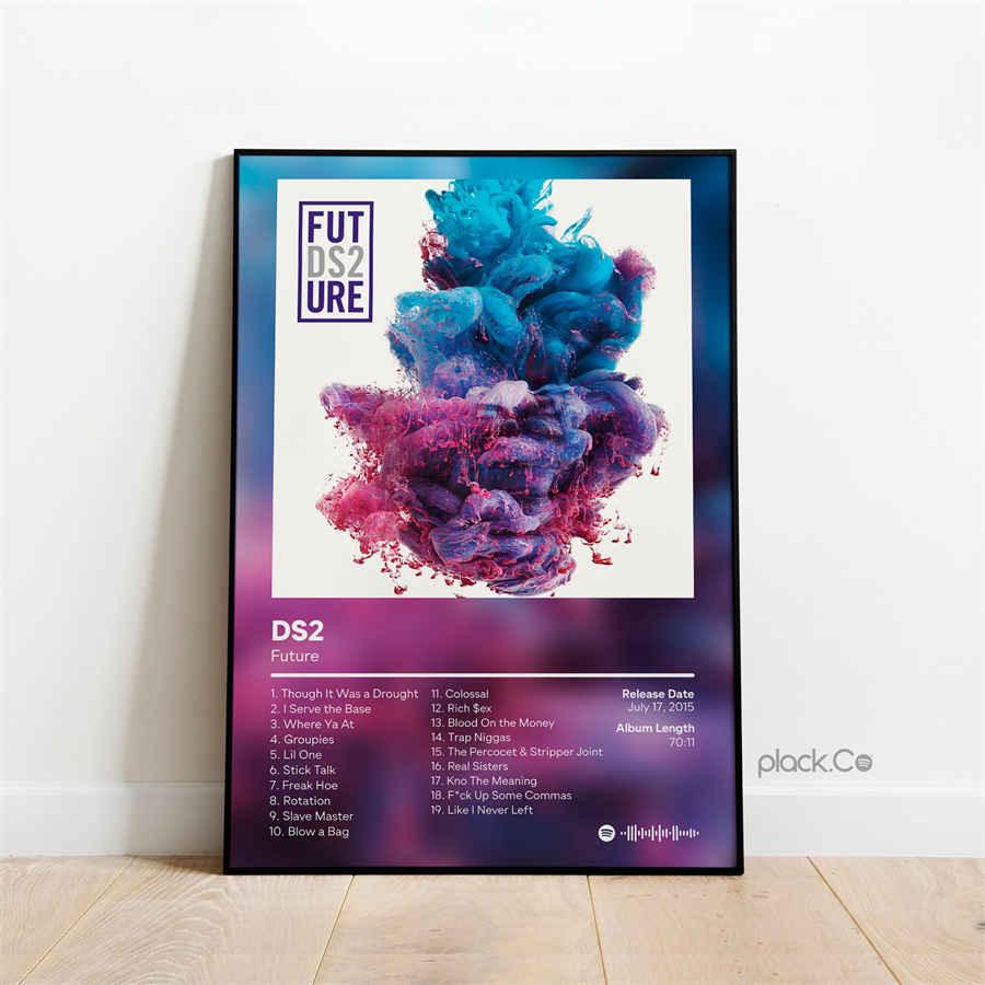 Future DS2 Album Cover Wall Art Poster - Aesthetic Wall Decor