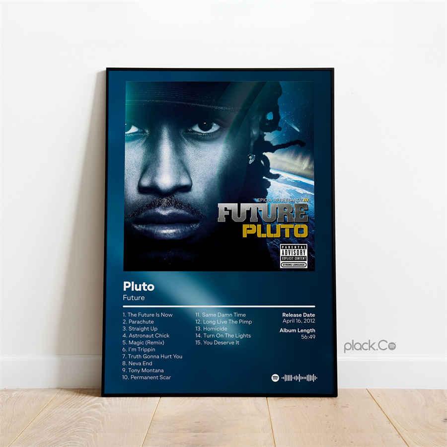 Future Pluto Rap Music Album Cover Wall Art Poster - Aesthetic Wall Decor