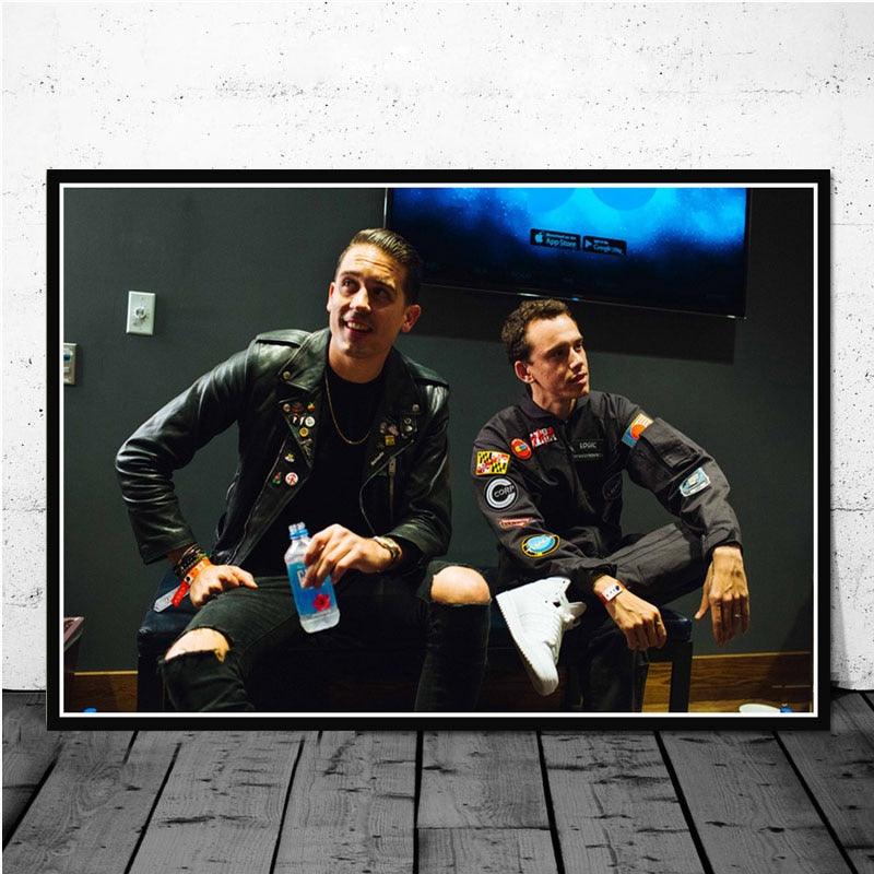 G-Eazy Logic Rap Portrait Poster - Aesthetic Wall Decor