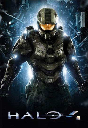 Halo 4 Video Game Poster - Aesthetic Wall Decor