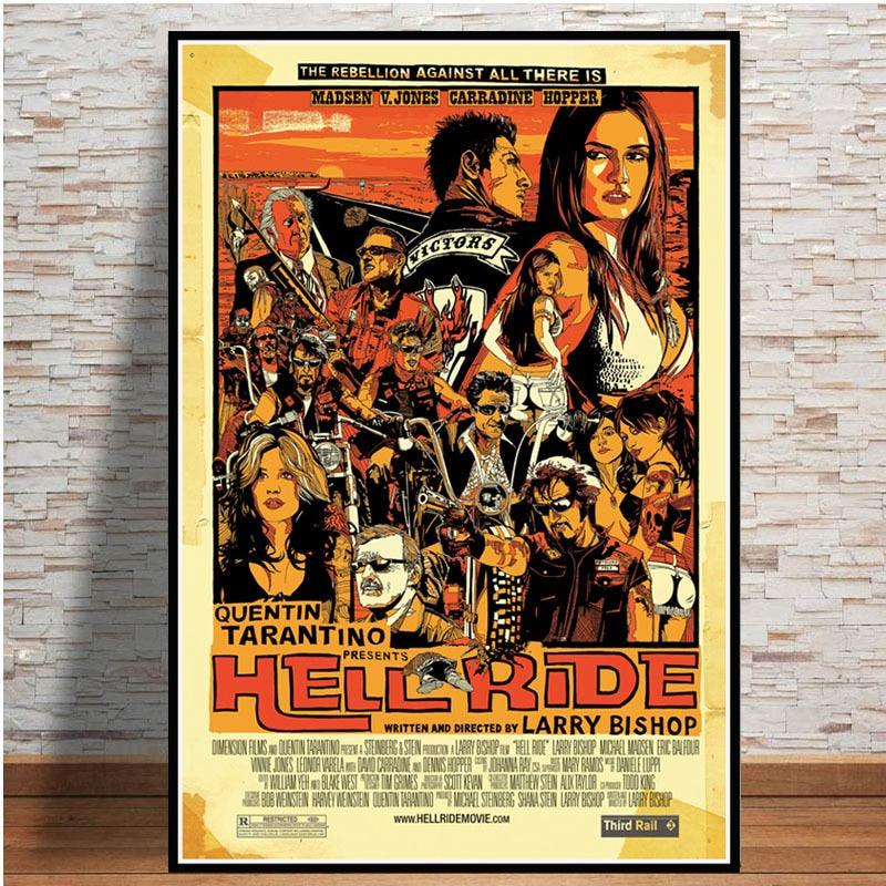 Hell Ride Quentin Tarantino Movie Poster - Aesthetic Wall Decor