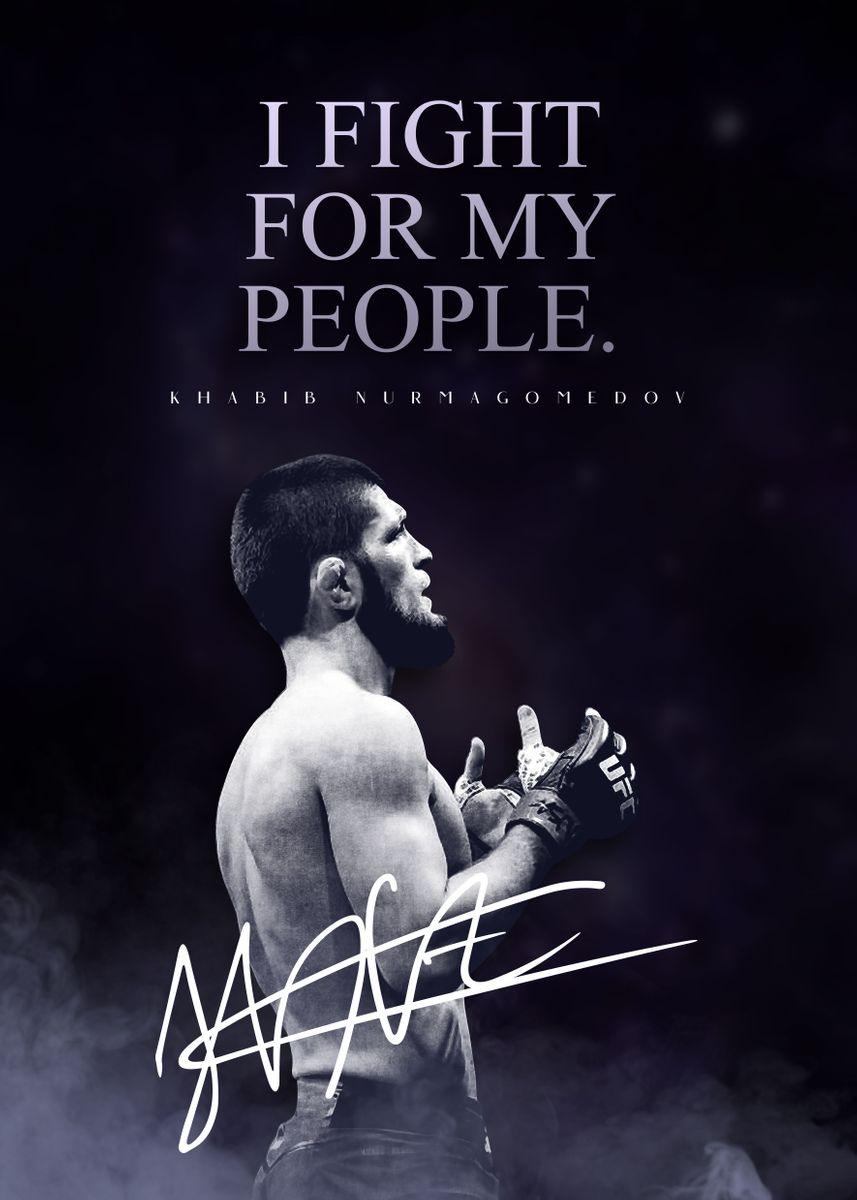  Poster Khabib Nurmagomedov MMA UFC Wall Art 01