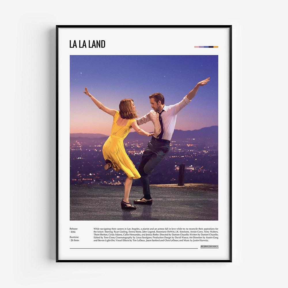 La La Land Ryan Gosling Emma Stone Polaroid Movie Wall Art Poster