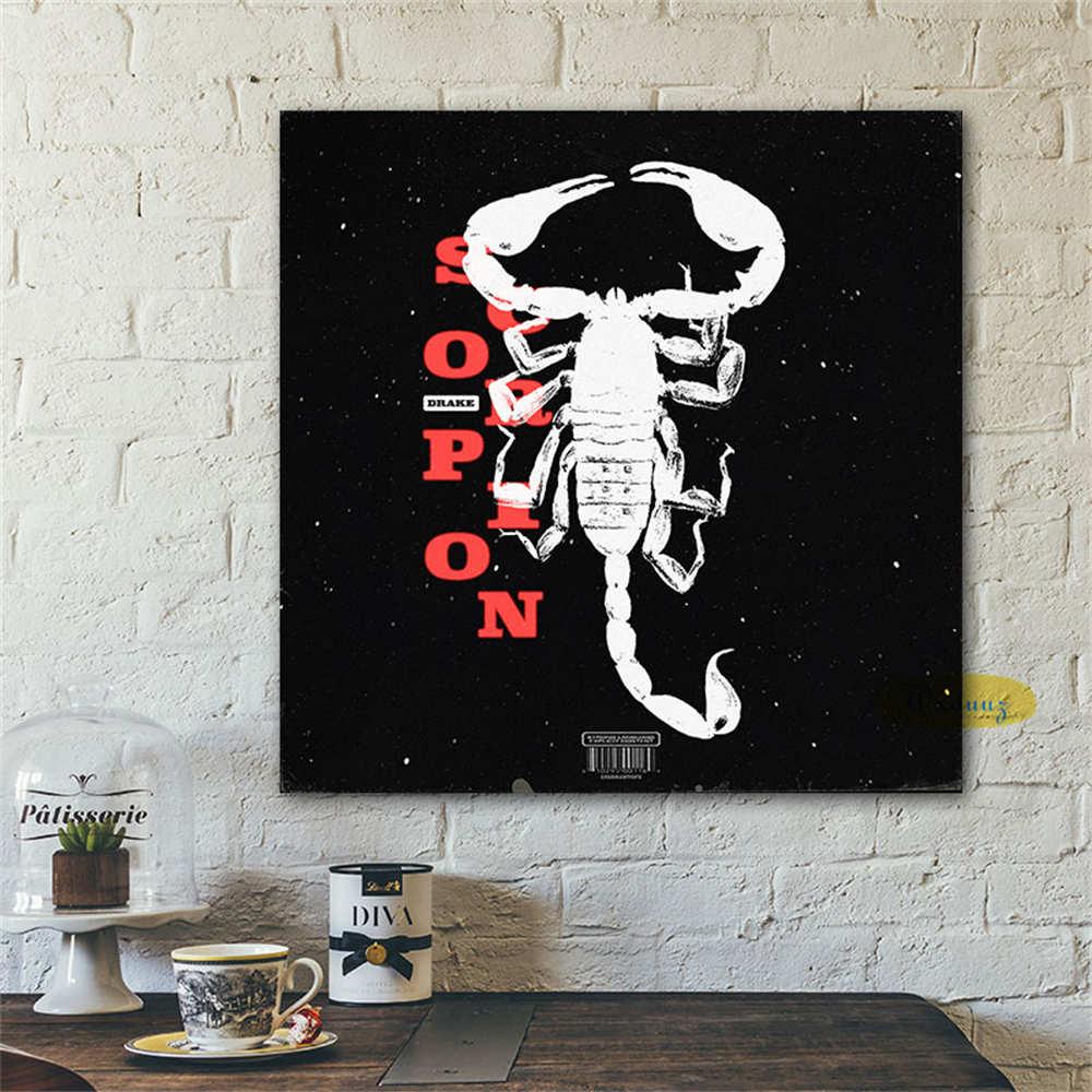 Scorpion Drake Music Wall Art Poster - Aesthetic Wall Decor