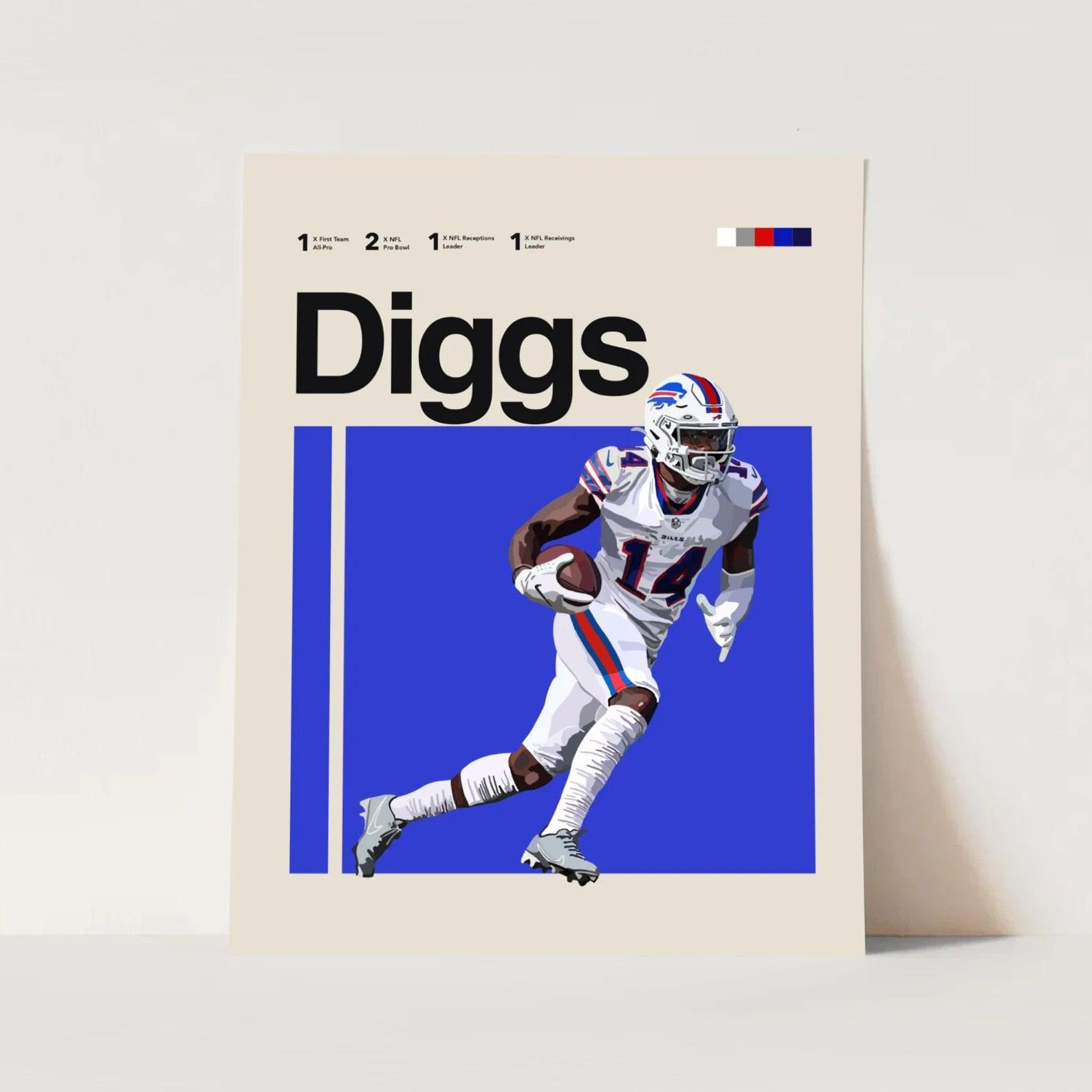 Stefon Diggs Posters and Art Prints for Sale