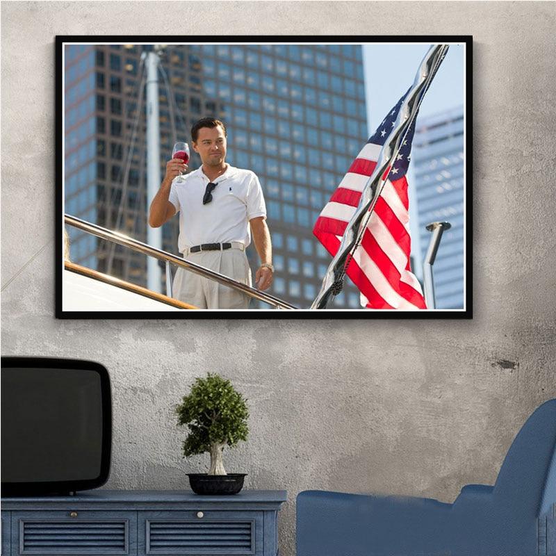The Wolf of Wall Street Jordan Belfort Yacht Movie Poster - Aesthetic Wall Decor