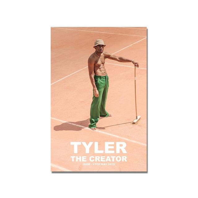 Tyler The Creator Concert Poster - Aesthetic Wall Decor