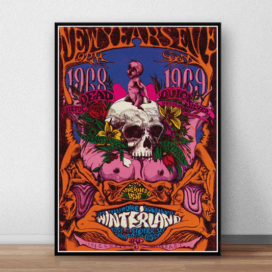 The Grateful Dead Rock Poster