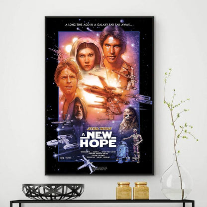 A New Hope Starwars Movie Poster