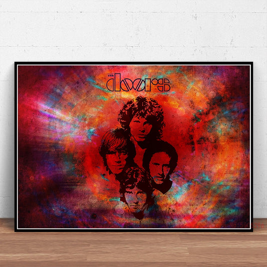 The Doors Jim Morrison Painting Poster