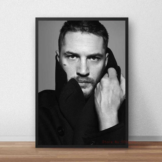 Tom Hardy Black Coat Poster