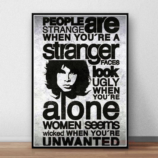 The Doors Jim Morrison Quote Poster