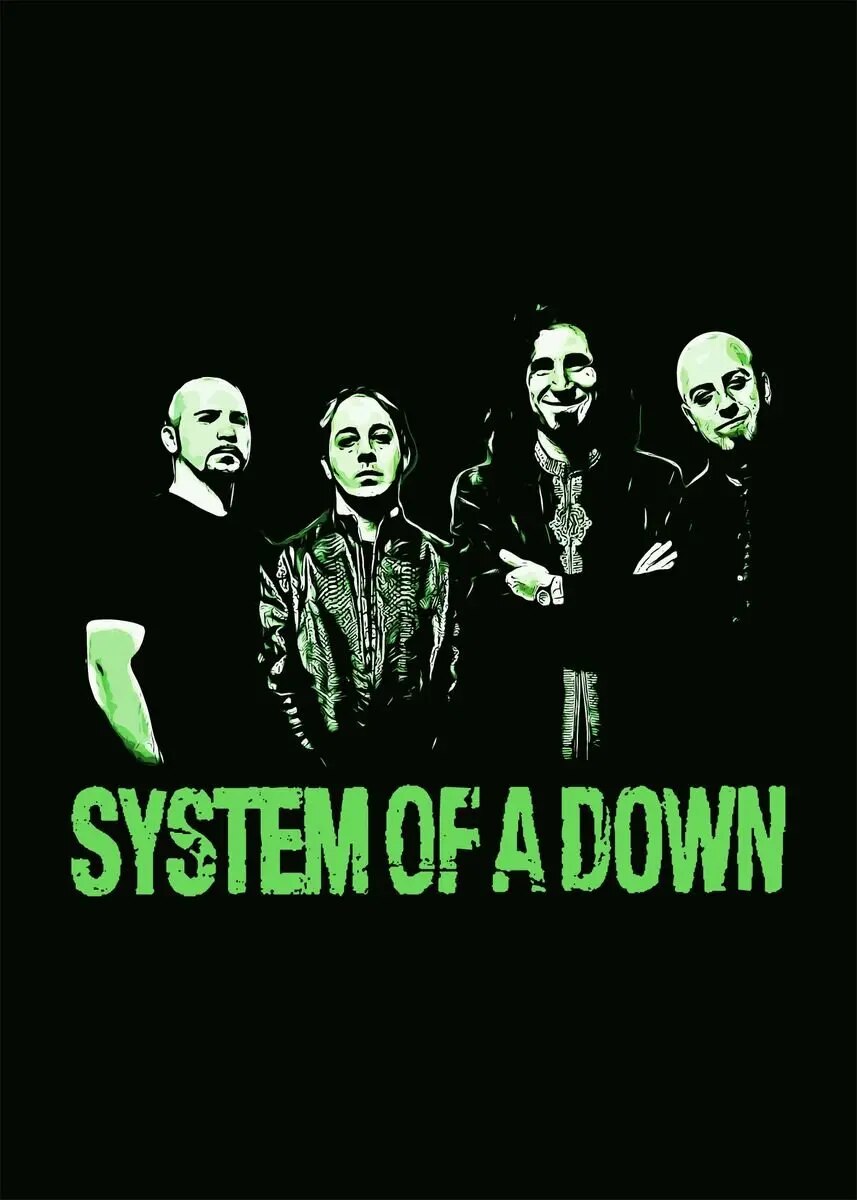 System Of A Down Poster – Aesthetic Wall Decor