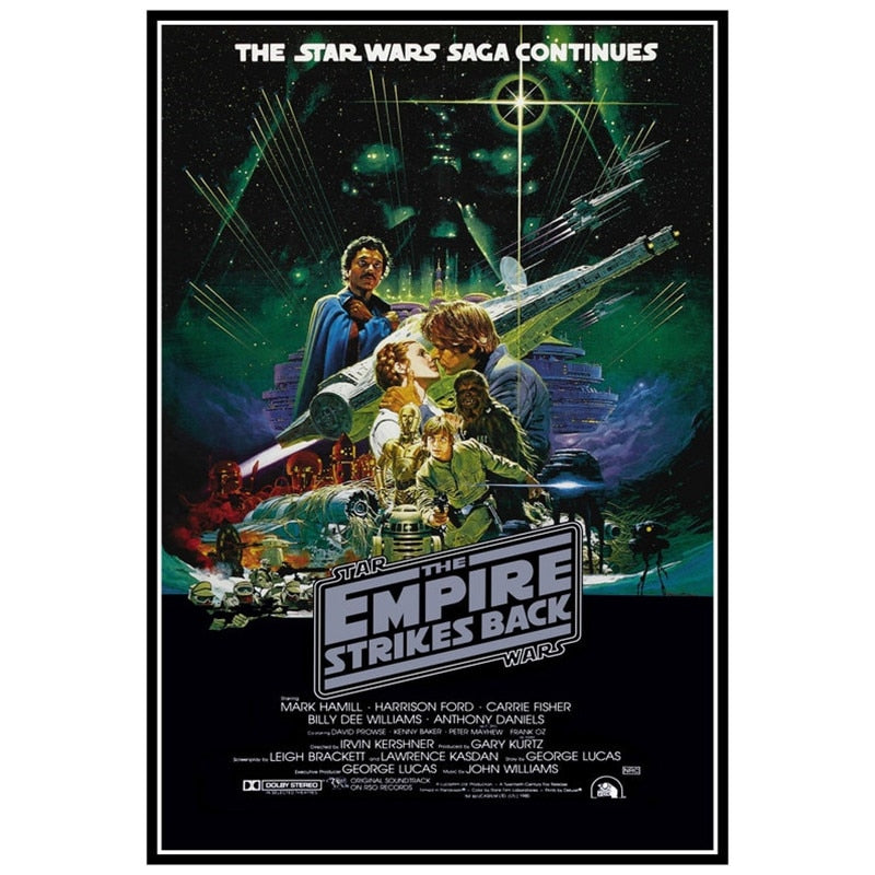 Starwars The Empire Strikes Back Movie Poster