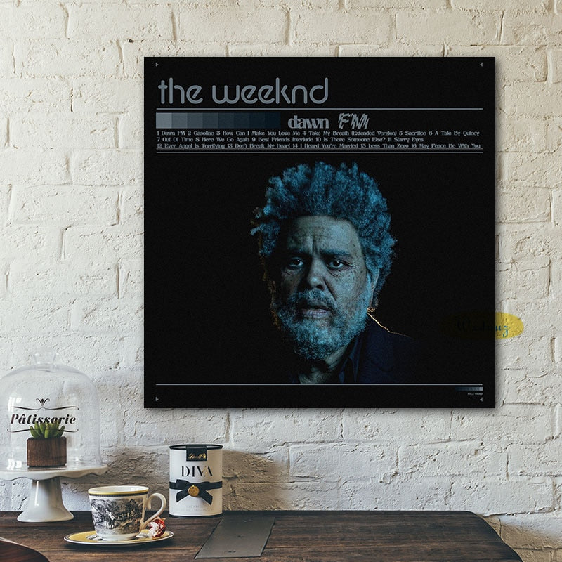 Dawn FM The Weeknd Cover Poster