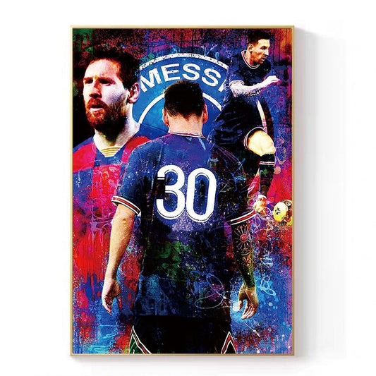 Lionel Messi Wall Art Poster