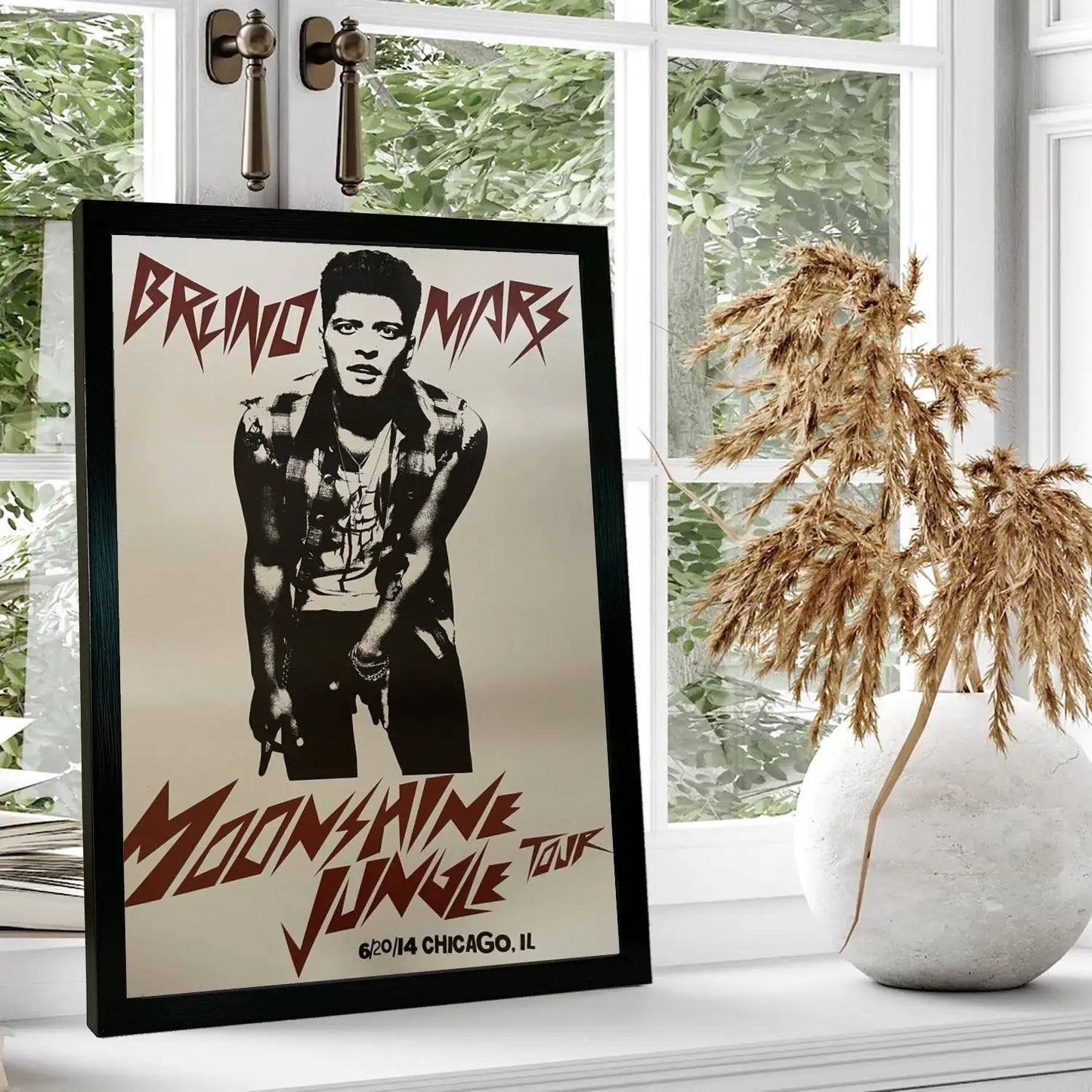 Bruno Mars Moonshine Jungle Wall Art Poster