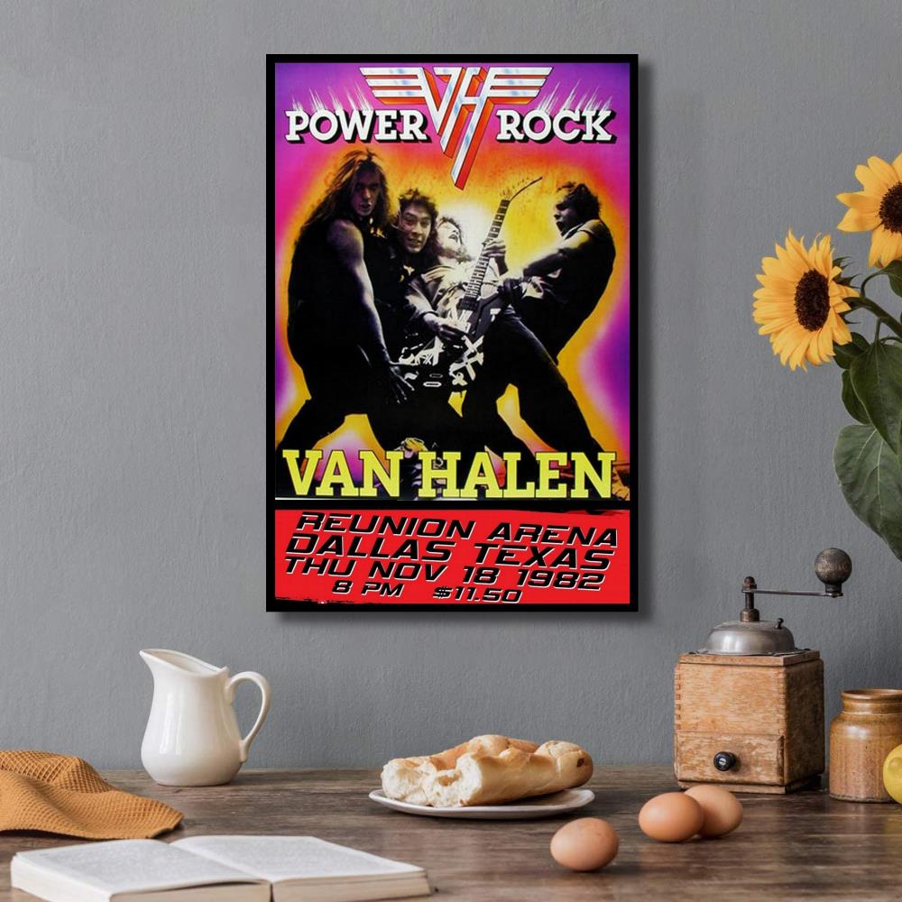 Van Halen Band Power Rock Poster