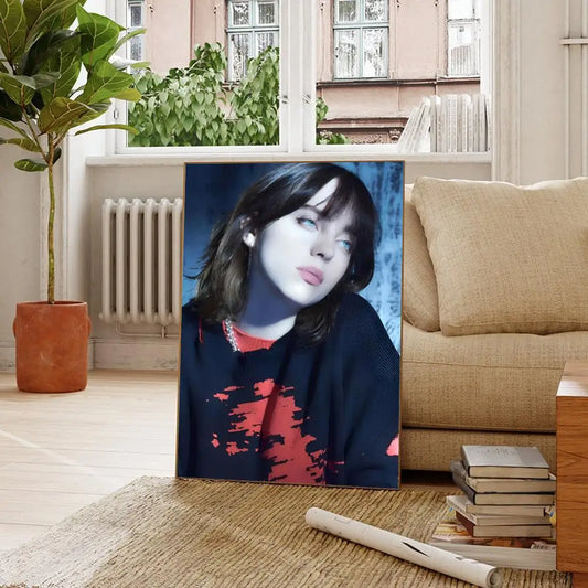 Billie Eilish Portrait Wall Art Poster