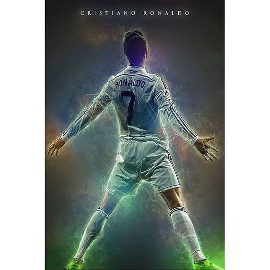 Cristiano Ronaldo Futbol Soccer Poster