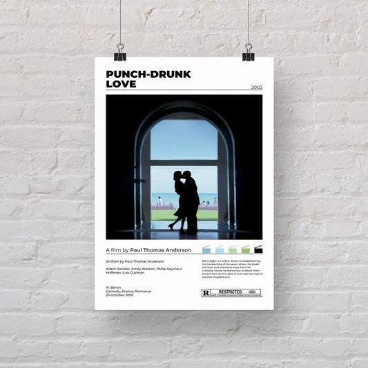Punch-Drunk Love Minimalist Movie Poster