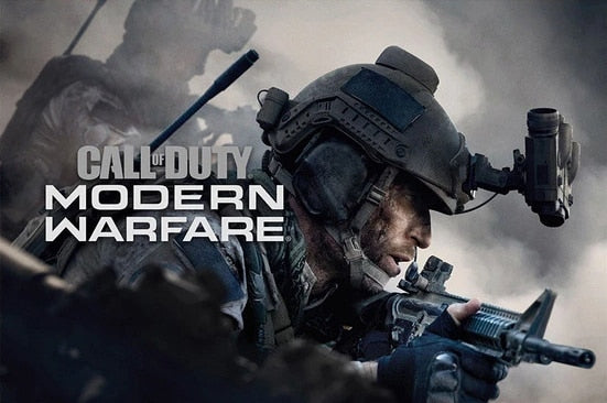 Modern Warfare Call Of Duty Video Game Poster