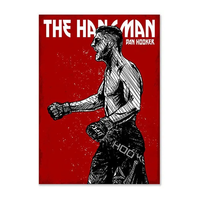 Dan Hooker The Hangman UFC Poster
