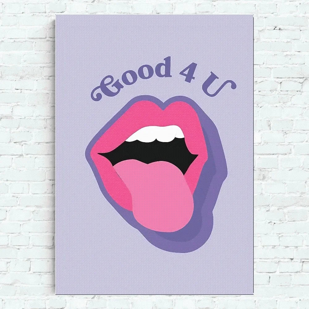 Olivia Rodrigo Good 4 U Minimalist Poster