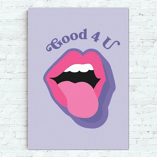 Olivia Rodrigo Good 4 U Minimalist Poster
