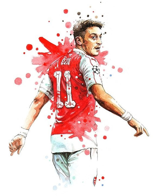 Mesut Ozil Football Star Soccer Poster