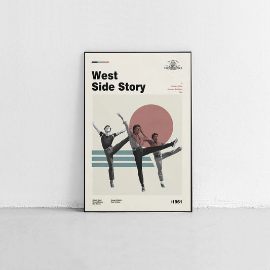 West Side Story Minimalist Movie Wall Art Poster