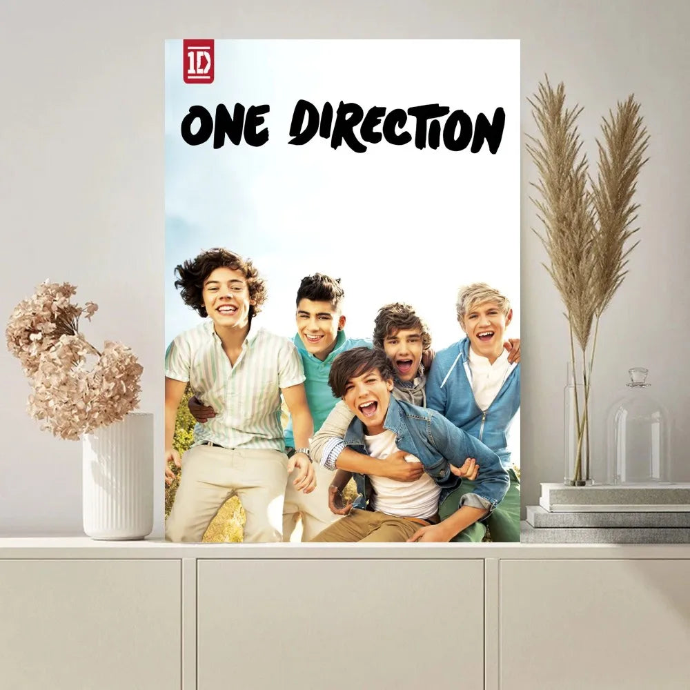 One Direction Band Wall Art Poster
